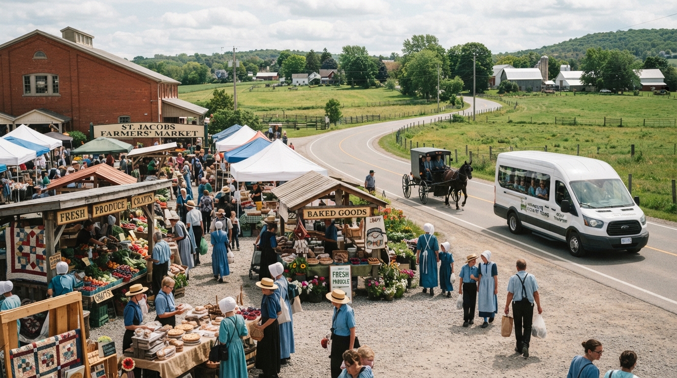 St. Jacobs Market & Mennonite Country Tour